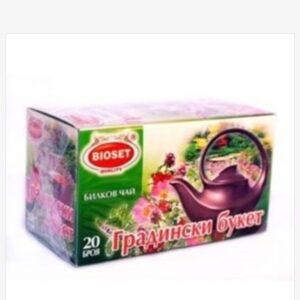 Örtte “trädgårdsbukett” mängd: 20 tepåsar