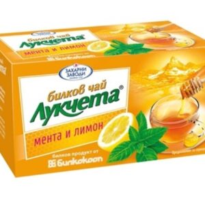 lukcheta örtte – mynta & citron innehåll: 20 tepåsar